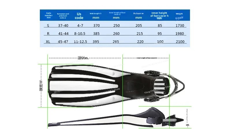 Adjustable Spring Strap Swim T - Fin Diving Blade review and price