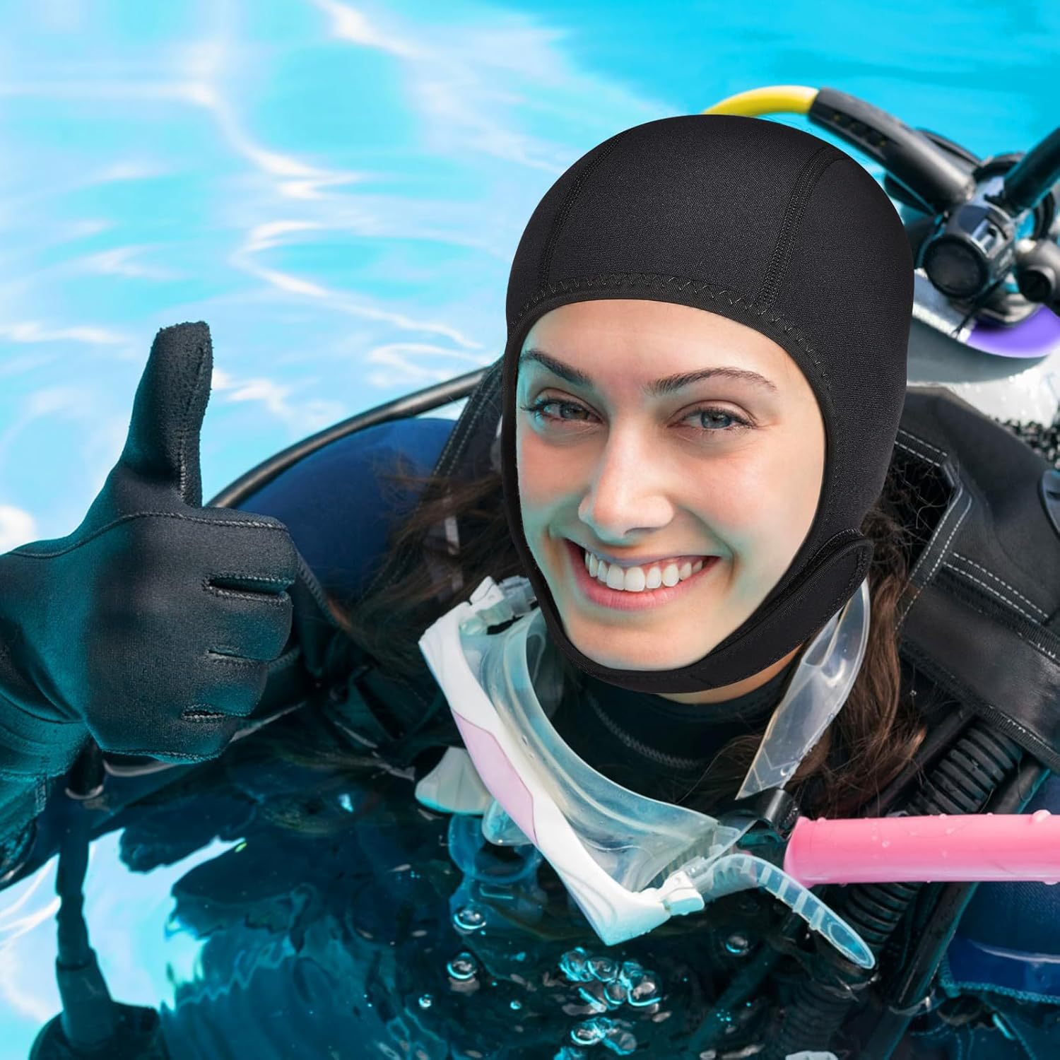 Scuba Dive Hood Swimming Cap 3 - Wetsuit 3Mm Neoprene review and price