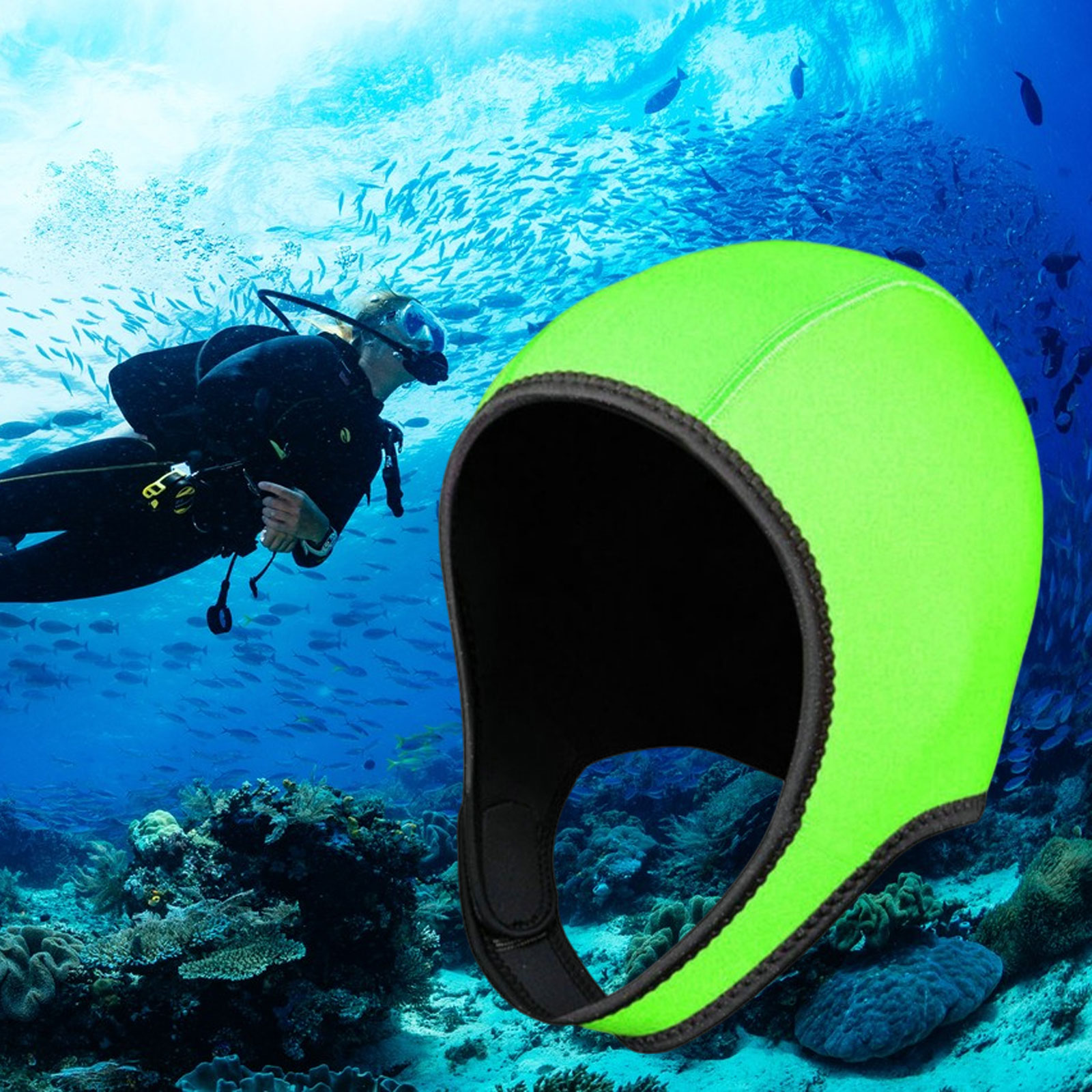 Scuba Dive Hood Swimming Cap 3 - Wetsuit 3Mm Neoprene review and price