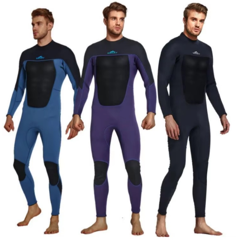 Mens Wetsuit 3MM Neoprene Full - Snorkel Dry Top review and price