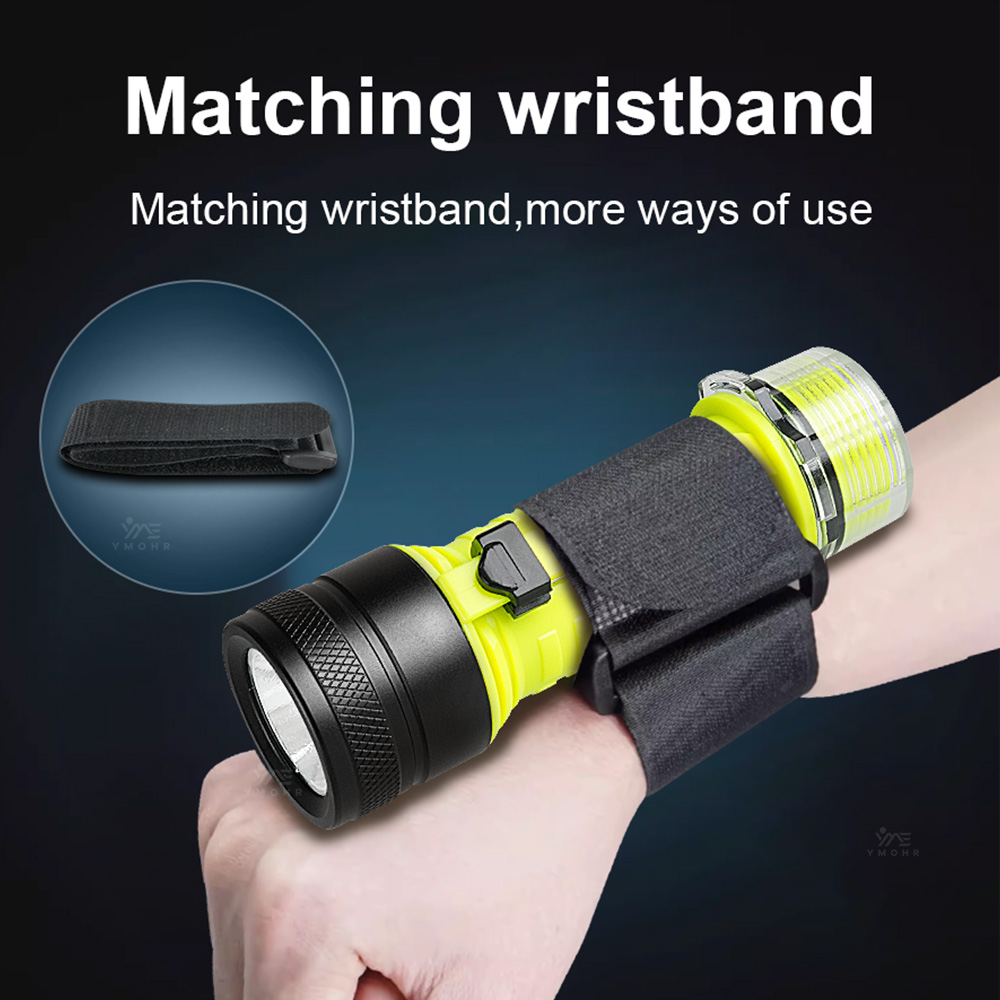New Portable Professional LED  - Underwater Flashlight review and price