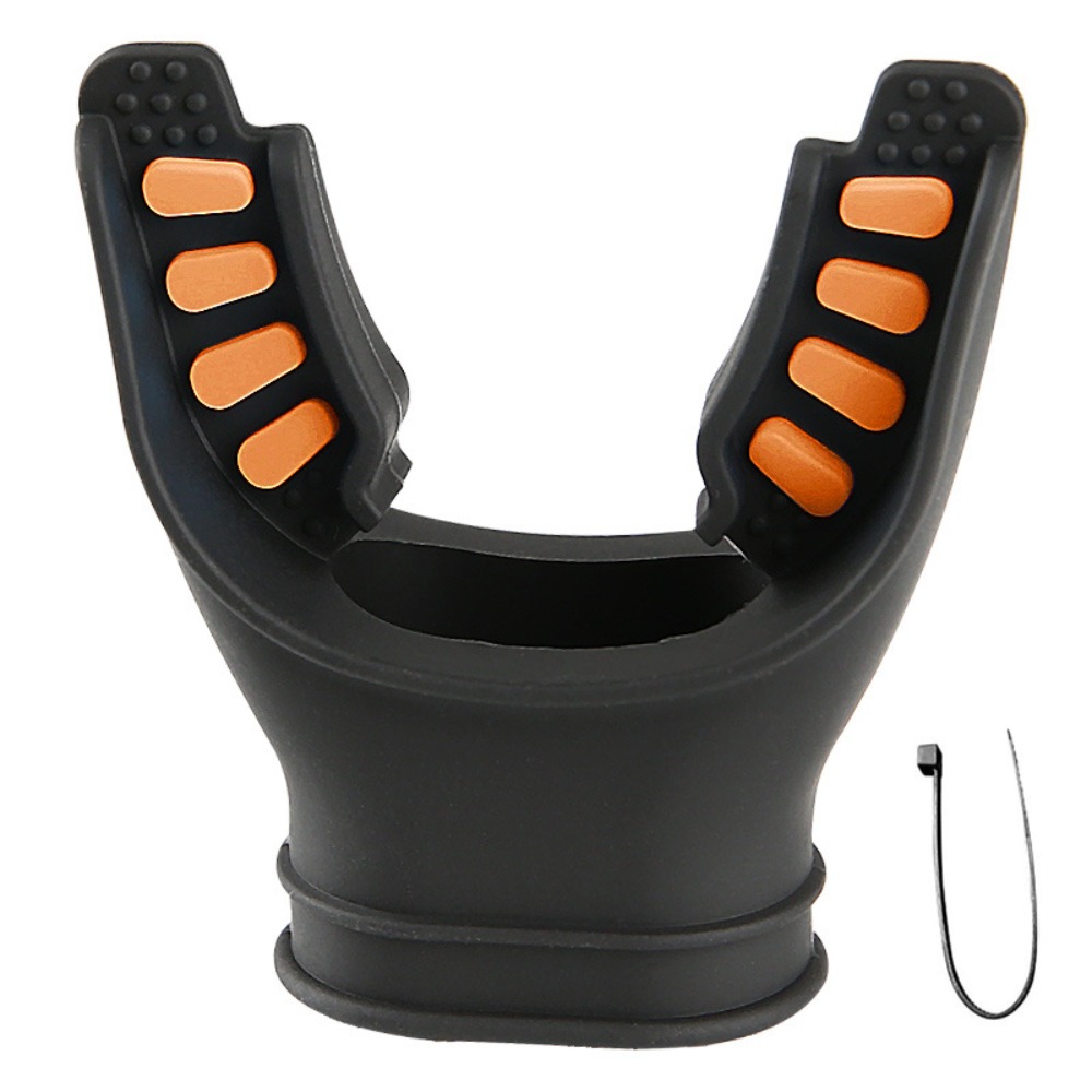Silicone Scuba Diving Mouthpie - Snorkel Dry Top review and price