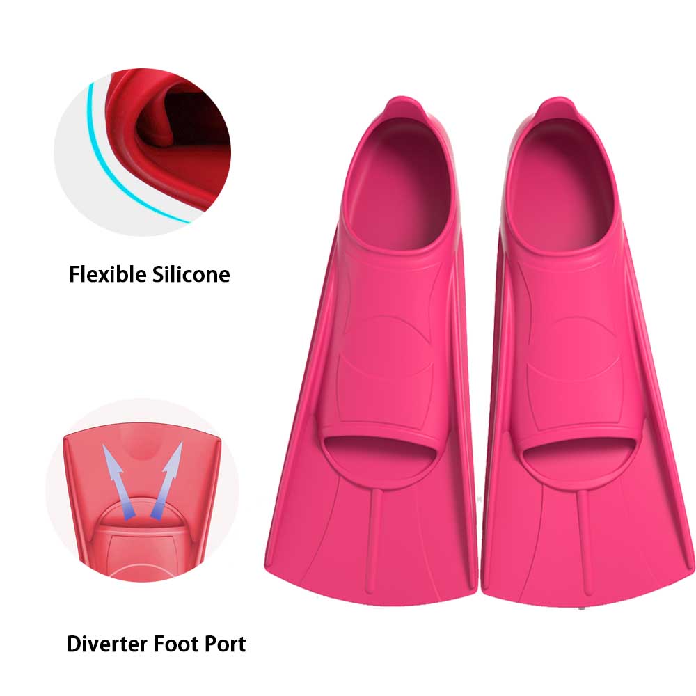 Swimming Flipper Silicone Wome - Fin Diving Blade review and price