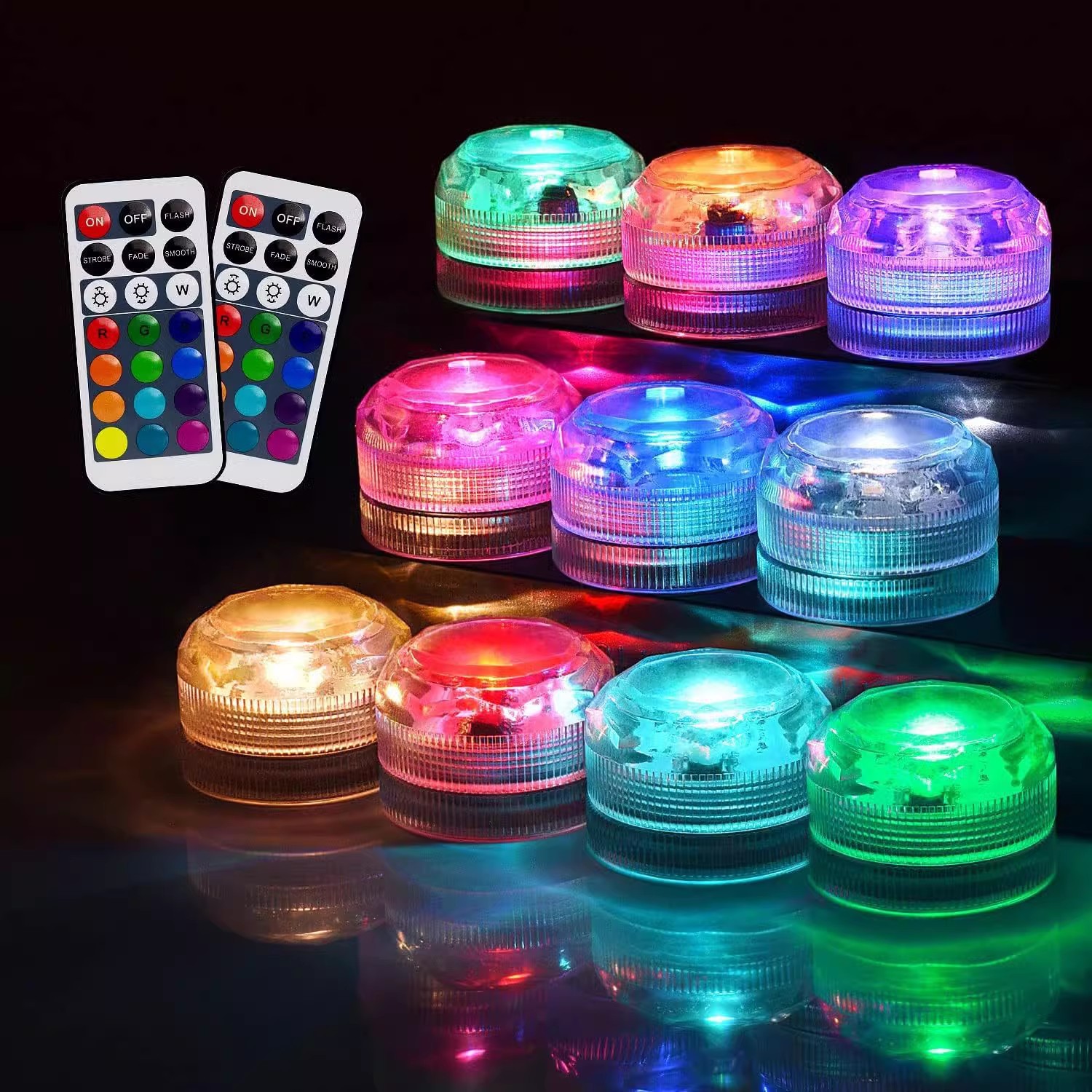 Remote Control RGB Decorative  - Underwater Flashlight review and price
